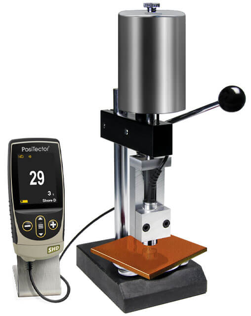 PosiTector SHD Test Stand